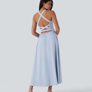 Halara Breezeful Quick Dry Maxi Casual Dress with Pockets